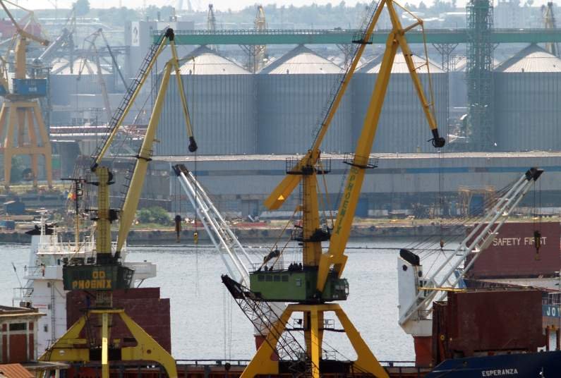 Constanta port Romania