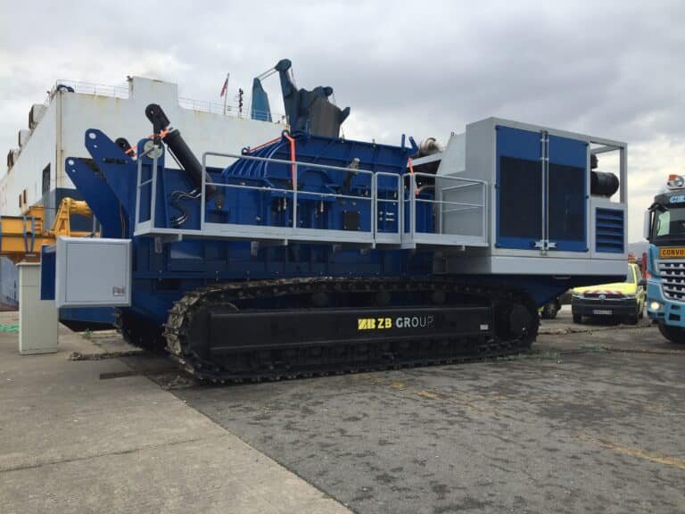 Breakbulk Shredder Imported From Spain To Galveston