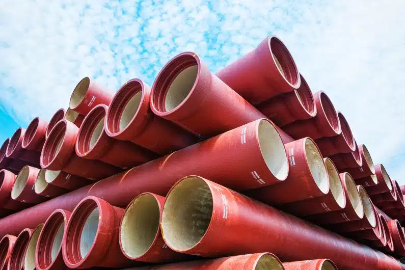 Shipping Drill Pipes