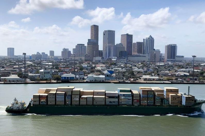 Machinery transportation to New Orleans