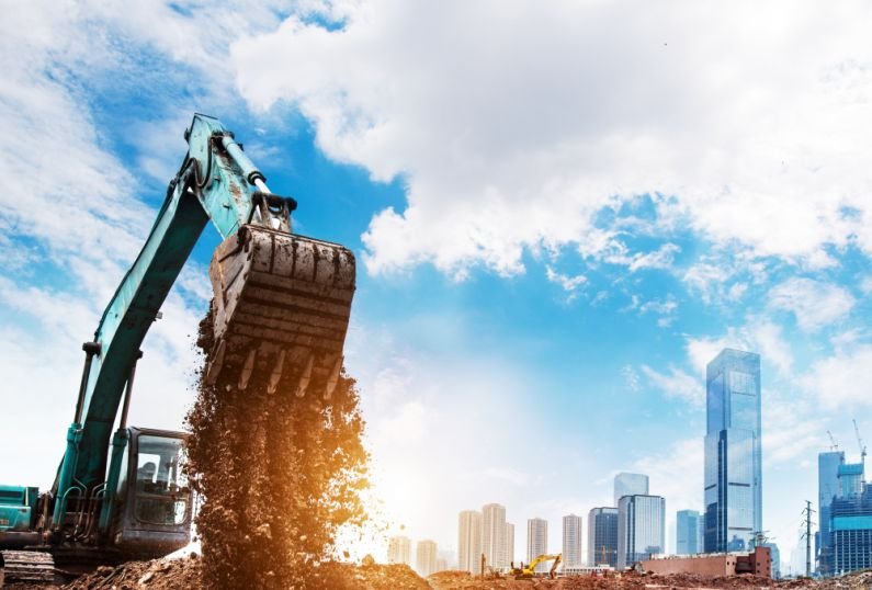 Backhoe shipping