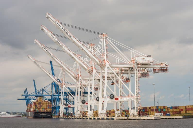 Break bulk to Baltimore