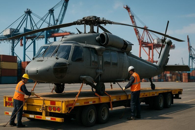 Helicopter Shipping Services 🚁