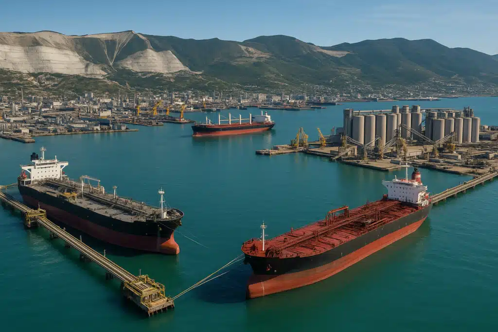 Port Of Novorossiysk, Russia