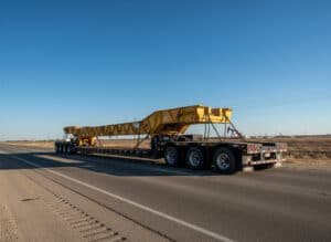 beam trailer shipping
