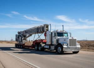 boom truck shipping