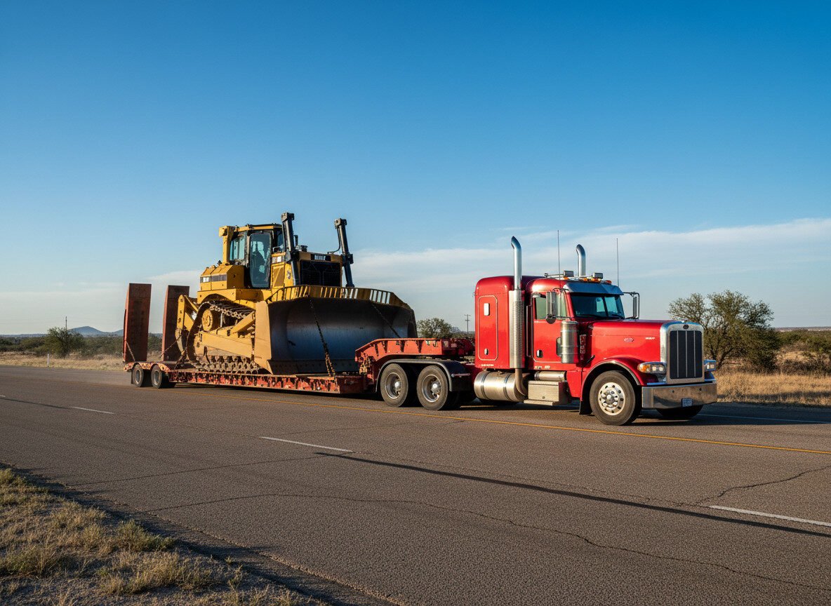 bulldozer shipping