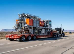 cementing unit shipping