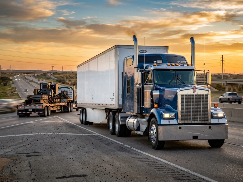 Dependable Trucking Freight Services For North American Cargo Transport And Cross-Country Hauling Across The United States, Canada, And Mexico.