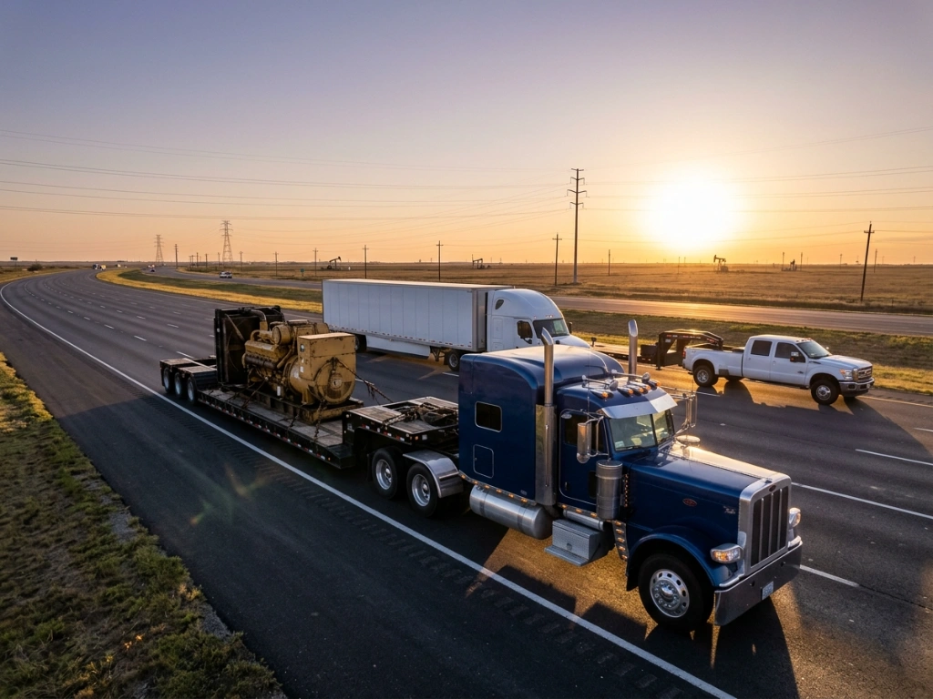 Reliable Truck Transportation Services In Texas By Texas International Freight, Featuring Heavy-Haul, Dry Van, And Hotshot Fleet Options For Every Load Size.