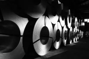 Rolling mill equipment prepared for heavy-lift shipping