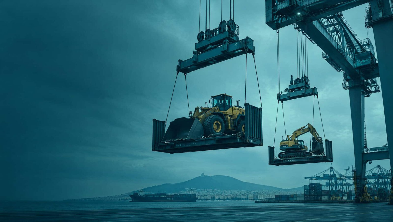 Shipping Heavy Machinery to Italy