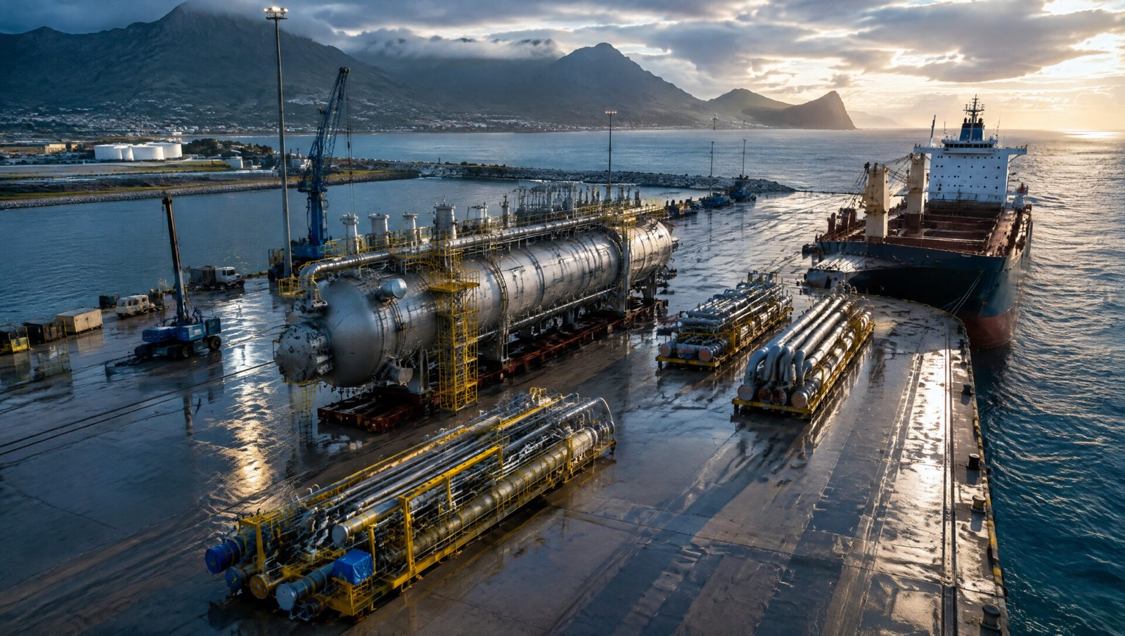 Heavy Equipment Shipping to South Africa