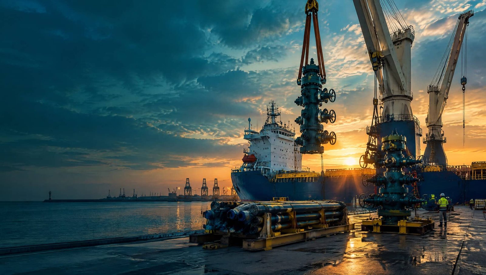 Shipping Heavy Equipment to Constanta, Romania, From Houston and the USA